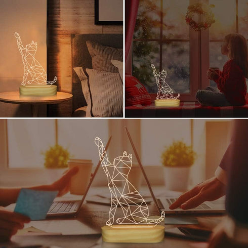 3D Illusion Night Light